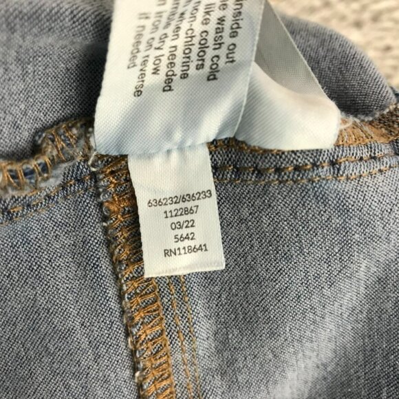 LANE BRYANT Womens Plus Size 24 Medium Wash Pull On High Rise Jegging Jeans - Picture 6 of 13